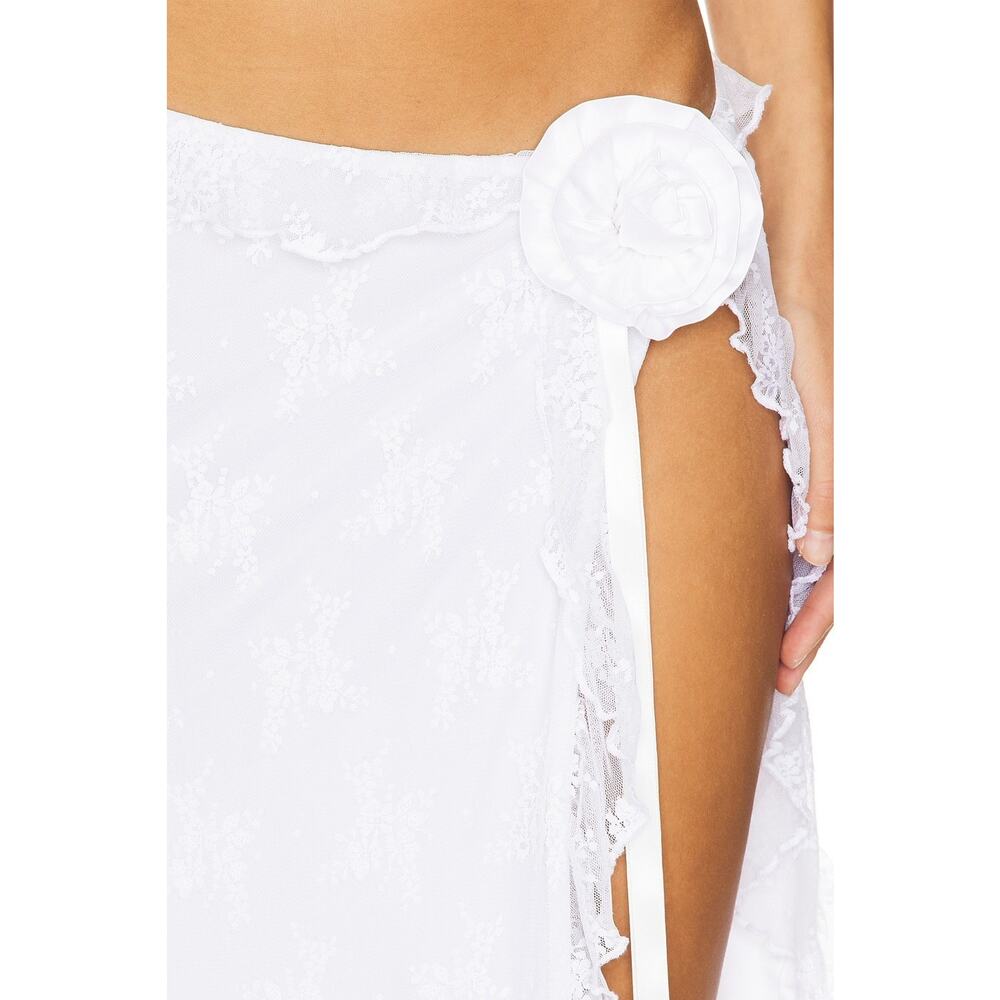 Majorelle Leonie Maxi Skirt - XS - White - Picture 6 of 6
